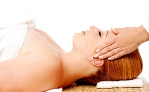 Woman Getting a Massage